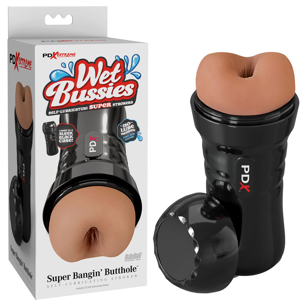 PDX Wet Bussies Super Bangin Butt - Brown - Discount Adult Zone