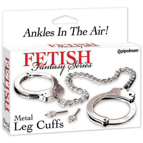 Fetish Fantasy Series Metal Leg Cuffs Discount Adult Zone