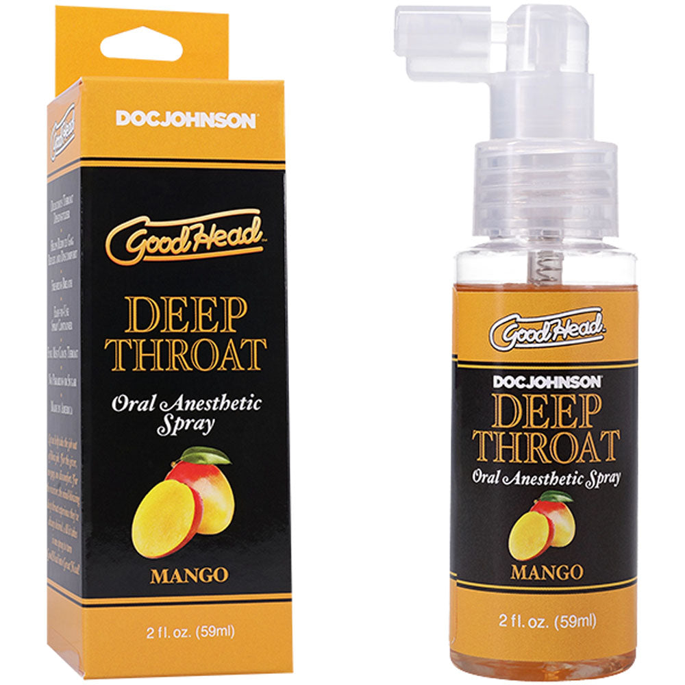 GoodHead Deep Throat Spray - Mango - Discount Adult Zone