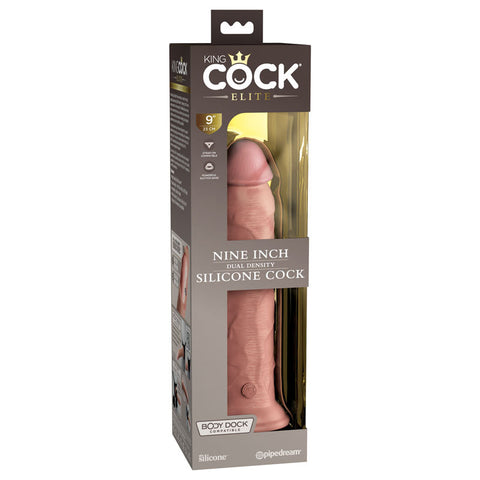 King Cock Elite 9'' Dual Density Cock - Flesh Discount Adult Zone