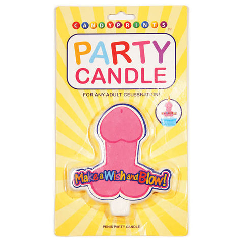 Make A Wish & Blow Penis Candle Discount Adult Zone