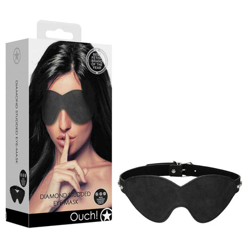 OUCH! Diamond Studded Eye-Mask Discount Adult Zone