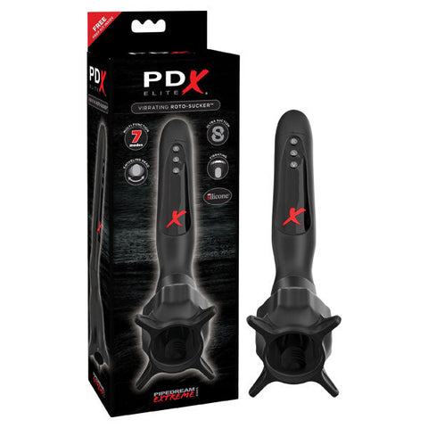 PDX Elite Vibrating Roto-Sucker Discount Adult Zone
