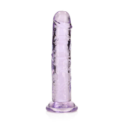 REALROCK 15.5 cm Straight Dildo - Purple Discount Adult Zone