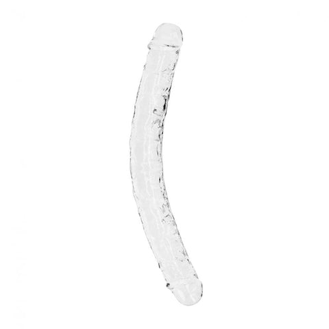 REALROCK 34 cm Double Dong - Clear Discount Adult Zone