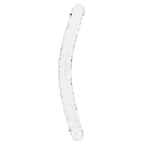 REALROCK 45 cm Double Dong - Clear Discount Adult Zone
