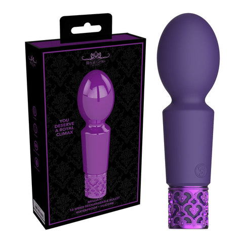 ROYAL GEMS Brilliant - Silicone Rechargeable Bullet Discount Adult Zone