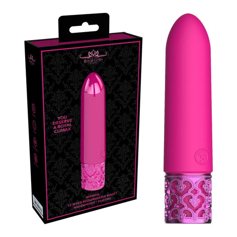 ROYAL GEMS Imperial - Silicone Rechargeable Bullet Discount Adult Zone