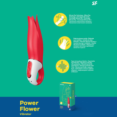 Satisfyer Vibes - Power Flower Discount Adult Zone