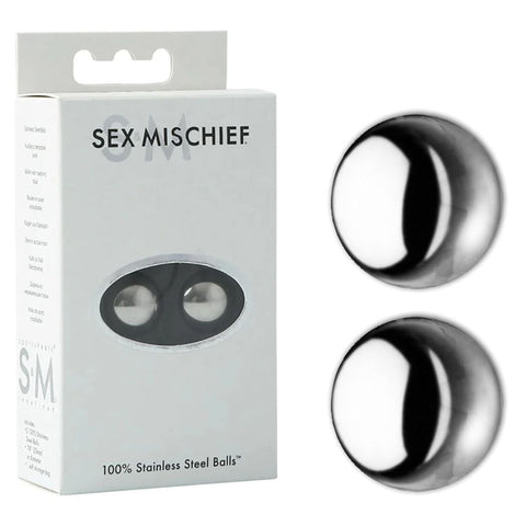 Sex & Mischief 100% Stainless Steel Balls Discount Adult Zone