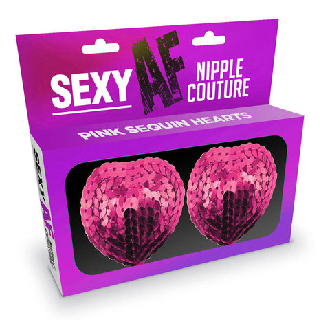 Sexy AF - Nipple Couture Pink Hearts Discount Adult Zone