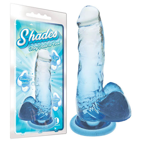 Shades 7'' Jelly TPR Dong Discount Adult Zone