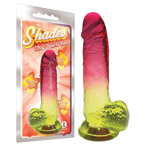 Shades 8'' Jelly TPR Dong Discount Adult Zone