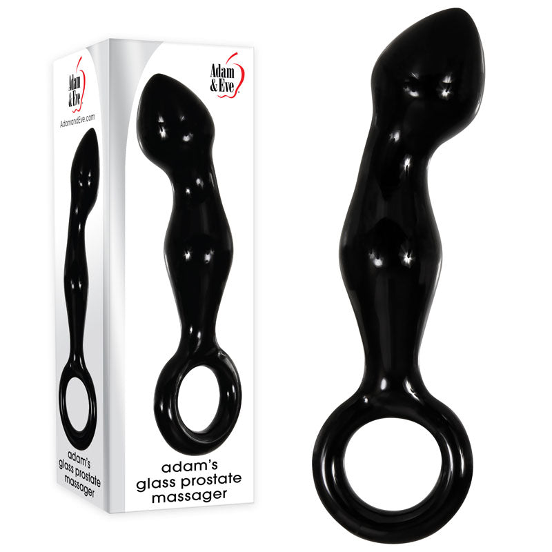 Adam & Eve ADAMS GLASS PROSTATE MASSAGER