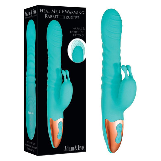 Adam & Eve HEAT ME UP Warming Rabbit Thruster