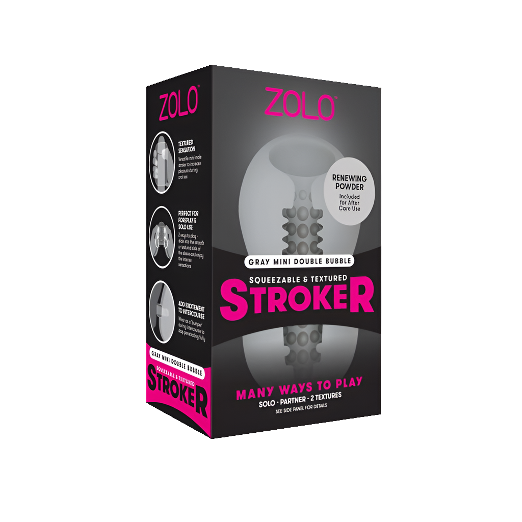 Zolo Grey Mini Double Bubble Stroker