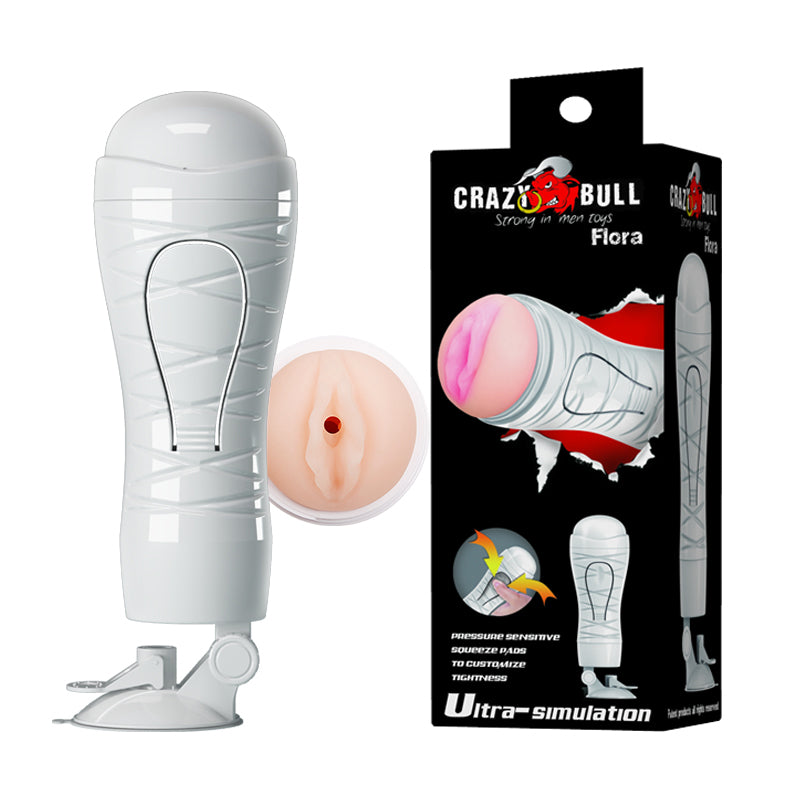 CRAZY BULL Flora Stroker - Discount Adult Zone
