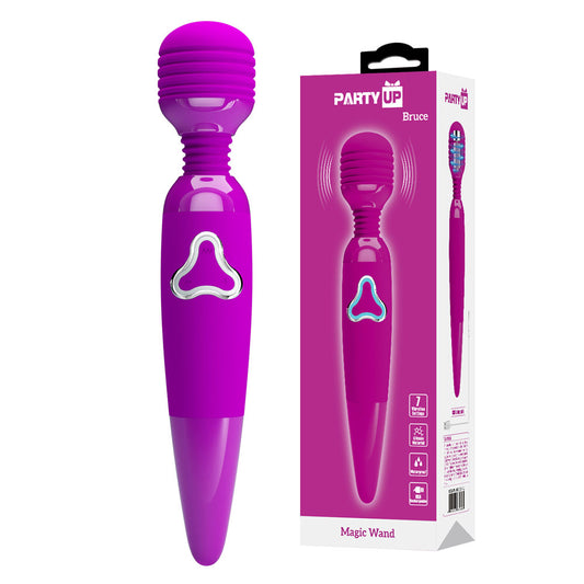 Party Up BRUCE Wand - Pink - Discount Adult Zone