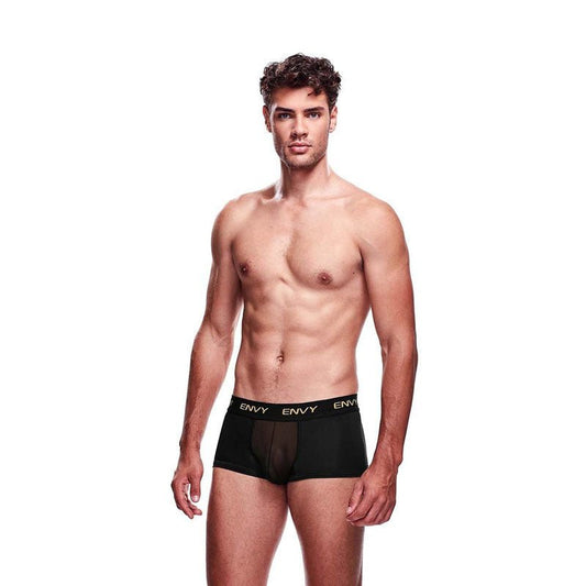 Envy Mesh Short Boxer - Black LXL