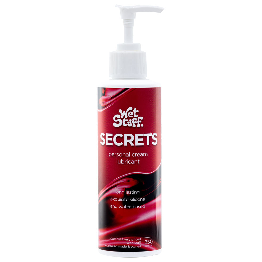Wet Stuff Secrets - 250g Pump - Discount Adult Zone