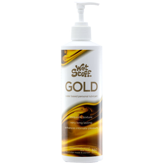 Wet Stuff Gold - 550g Pump - Discount Adult Zone