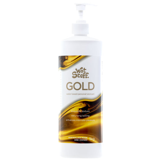 Wet Stuff Gold - 1kg Pump - Discount Adult Zone