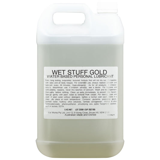 Wet Stuff Gold 5kg Bottle - Discount Adult Zone
