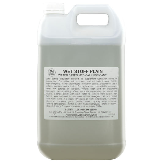 Wet Stuff Plain - 5kg Bottle - Discount Adult Zone