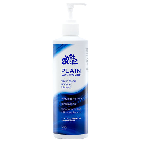 Wet Stuff Plain - 550g Pump - Discount Adult Zone