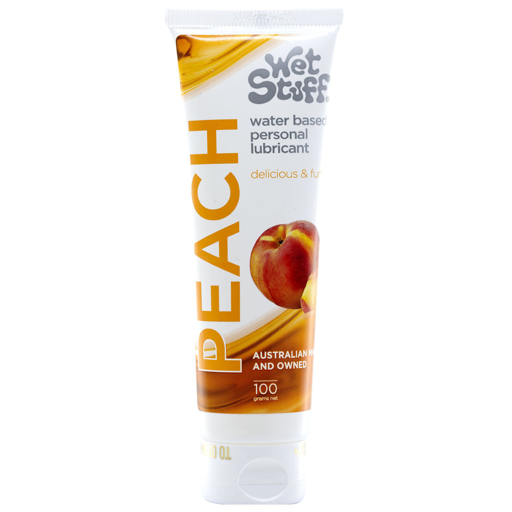 Wet Stuff Peach - 100g Tube - Discount Adult Zone