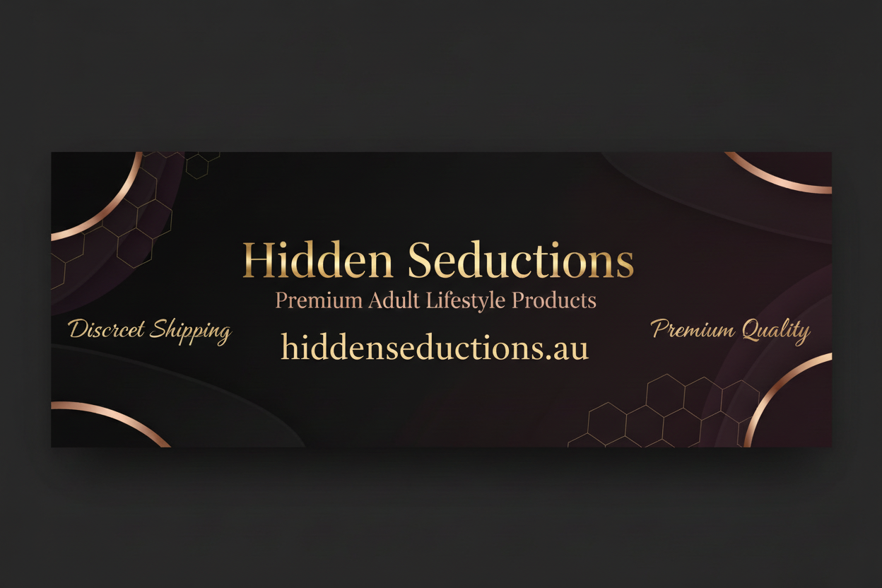 Hidden Seductions Banner with Website