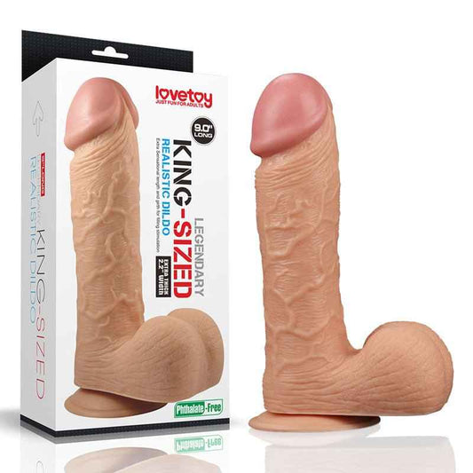 King Size 9'' Realistic Dildo