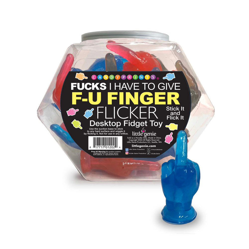 Fucks I Have To Give F-U Finger Flicker - Display