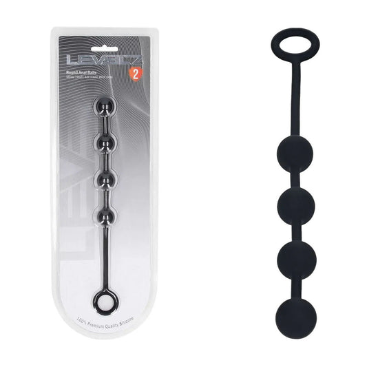 LEVELZ Round Silicone Anal Balls - S - 20mm - Discount Adult Zone