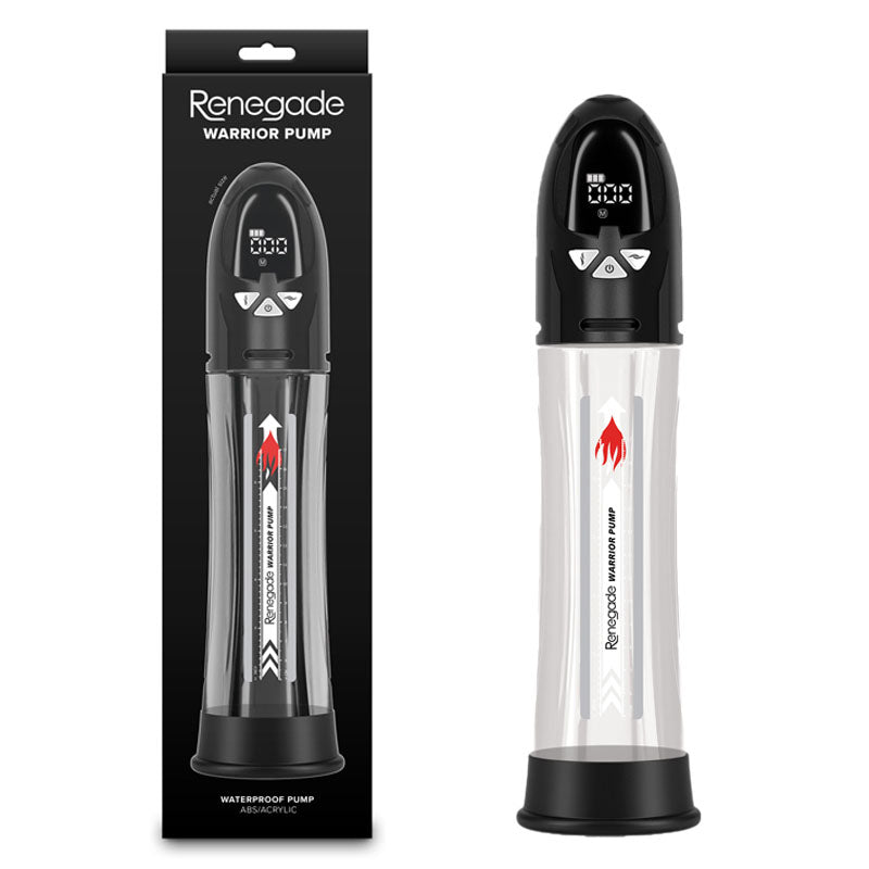 Renegade Warrior Pump - Black - Discount Adult Zone