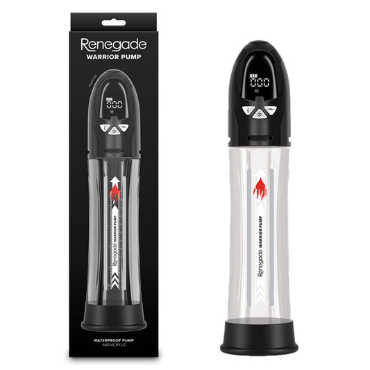 Renegade Warrior Pump - Black - Discount Adult Zone