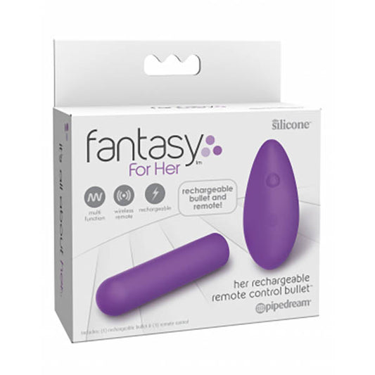Fantasy For Her Rechargeable Remote Control Bullet - Discount Adult Zone
