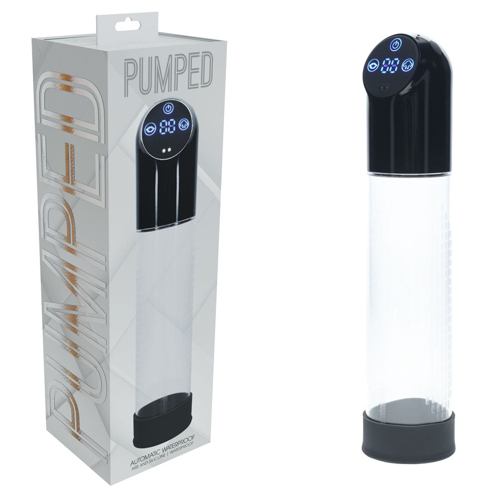 PUMPED Automatic Waterproof Pump - Black - Discount Adult Zone