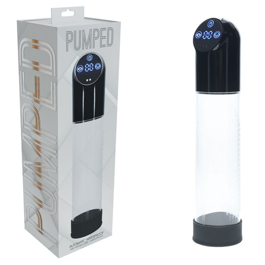 PUMPED Automatic Waterproof Pump - Black - Discount Adult Zone