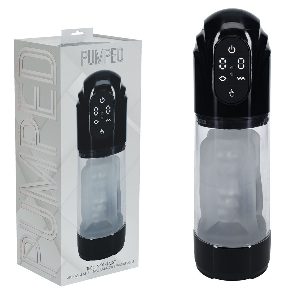 PUMPED TechnoThrust Auto Masturbator - Discount Adult Zone