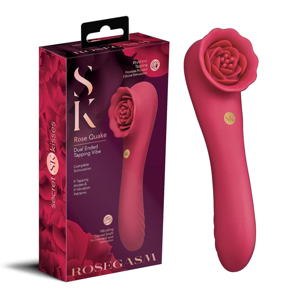 Secret Kisses ROSEGASM ROSE QUAKE - Discount Adult Zone