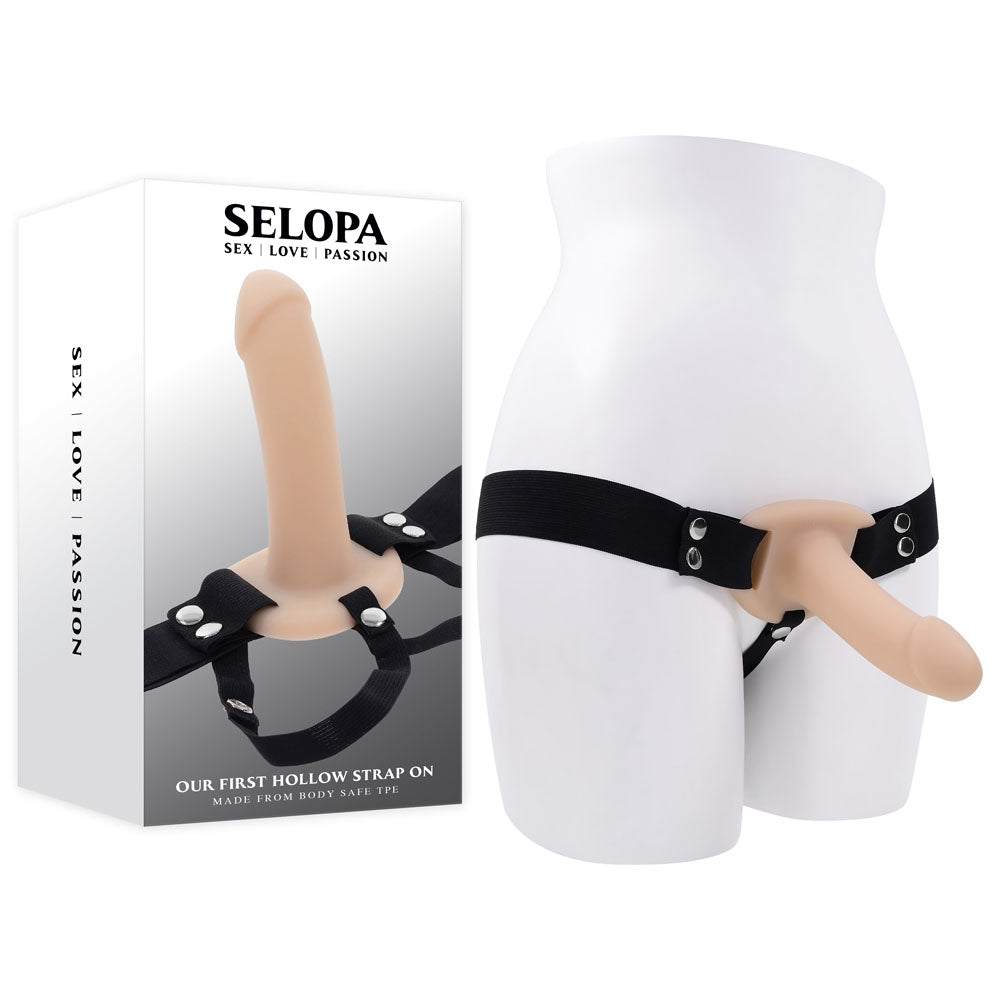 Selopa OUR FIRST HOLLOW STRAP ON LIGHT - Discount Adult Zone