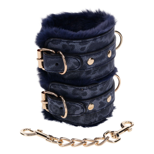 Sex & Mischief Cougar Fur Handcuffs