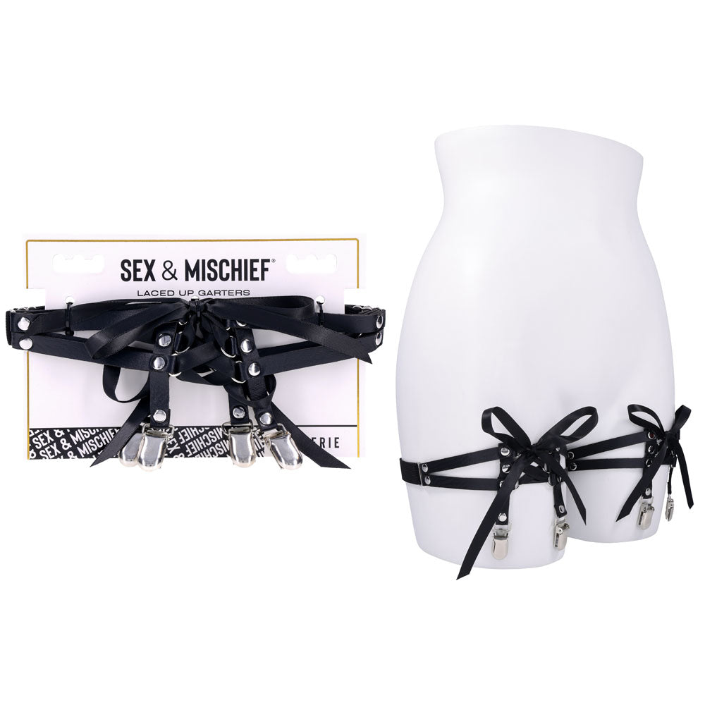 Sex & Mischief Laced Up Garters