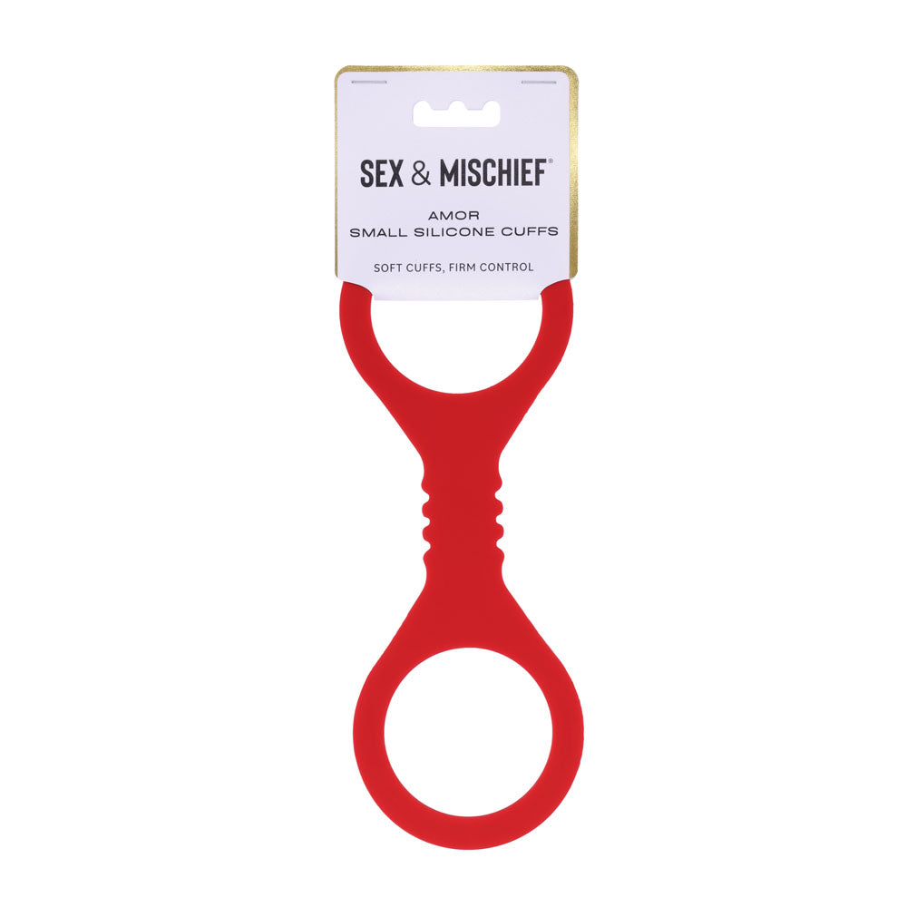 Sex & Mischief Amor Small Silicone Cuffs - Discount Adult Zone