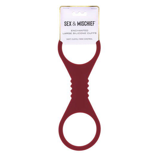 Sex & Mischief Enchanted Large Silicone Cuffs - Discount Adult Zone