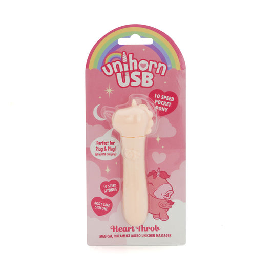 Unihorn - USB Bullet - Heart Throb - Discount Adult Zone