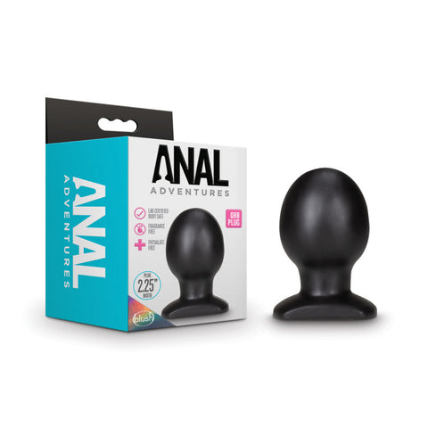 Anal Adventures Orb Plug - Black Discount Adult Zone
