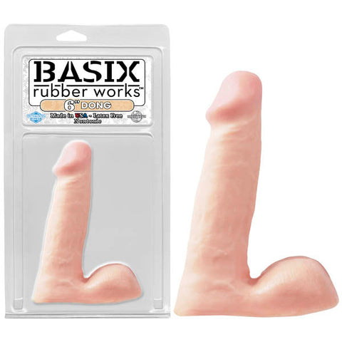 Basix Rubber Works 6'' Dong Discount Adult Zone