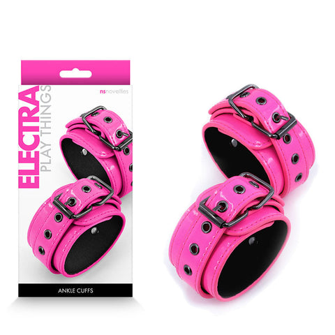 Electra Ankle Cuffs - Pink Discount Adult Zone